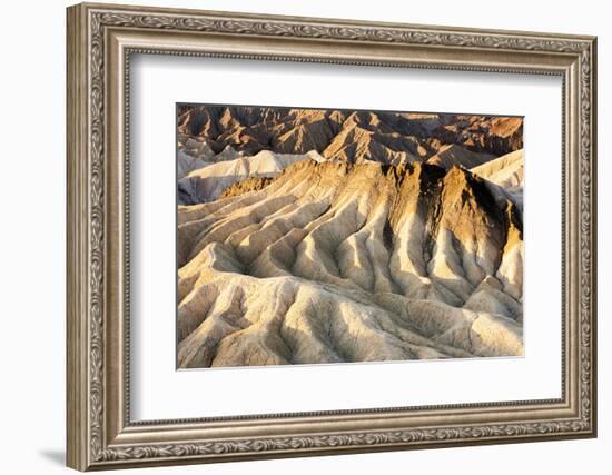 Zabriskie Point overlook. Death Valley, California.-Tom Norring-Framed Photographic Print