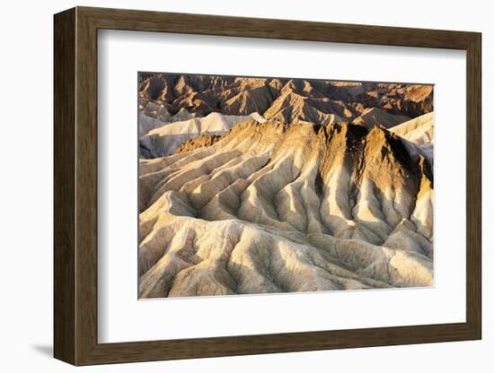 Zabriskie Point overlook. Death Valley, California.-Tom Norring-Framed Photographic Print