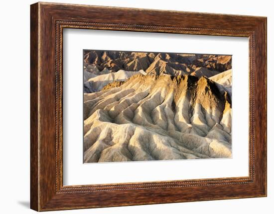 Zabriskie Point overlook. Death Valley, California.-Tom Norring-Framed Photographic Print