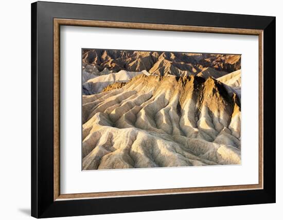 Zabriskie Point overlook. Death Valley, California.-Tom Norring-Framed Photographic Print
