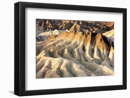 Zabriskie Point overlook. Death Valley, California.-Tom Norring-Framed Photographic Print