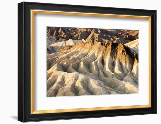 Zabriskie Point overlook. Death Valley, California.-Tom Norring-Framed Photographic Print