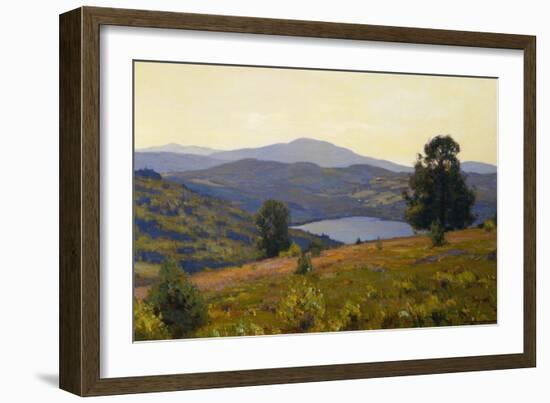 Zaca Lake-William Wendt-Framed Art Print