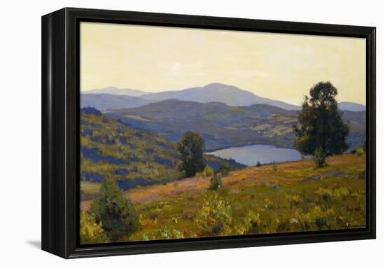 Zaca Lake-William Wendt-Framed Stretched Canvas