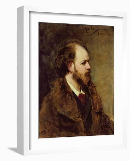 Zacharie Astruc, 1884 (Oil on Canvas)-Charles Emile Auguste Carolus-Duran-Framed Giclee Print