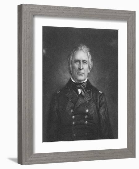 Zachary Taylor-Thomas B. Welch-Framed Giclee Print