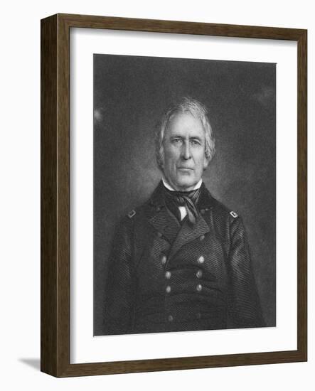 Zachary Taylor-Thomas B. Welch-Framed Giclee Print