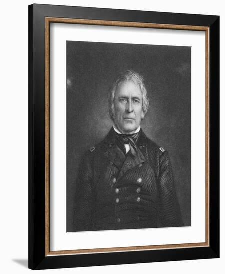 Zachary Taylor-Thomas B. Welch-Framed Giclee Print