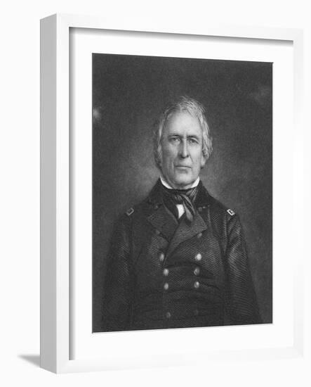 Zachary Taylor-Thomas B. Welch-Framed Giclee Print