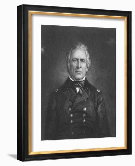 Zachary Taylor-Thomas B. Welch-Framed Giclee Print