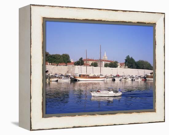 Zadar, Dalmatian Coast, Croatia-Charles Bowman-Framed Premier Image Canvas