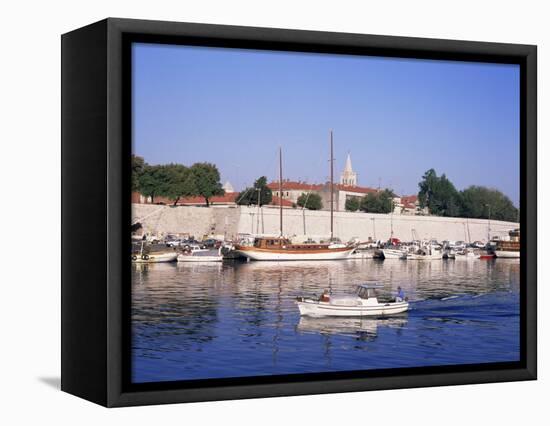 Zadar, Dalmatian Coast, Croatia-Charles Bowman-Framed Premier Image Canvas