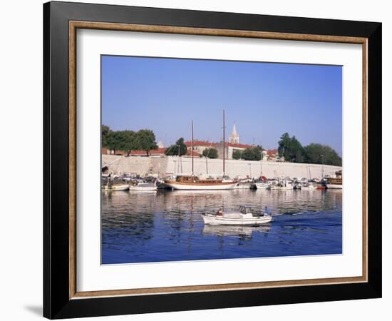 Zadar, Dalmatian Coast, Croatia-Charles Bowman-Framed Photographic Print