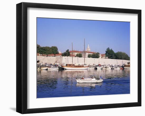 Zadar, Dalmatian Coast, Croatia-Charles Bowman-Framed Photographic Print