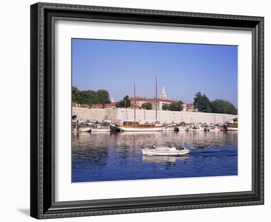 Zadar, Dalmatian Coast, Croatia-Charles Bowman-Framed Photographic Print