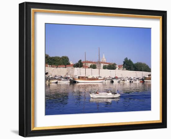 Zadar, Dalmatian Coast, Croatia-Charles Bowman-Framed Photographic Print