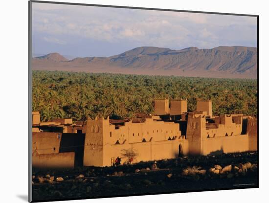 Zagora, Draa Valley, Anti Atlas Mountains, Morocco, North Africa, Africa-Bruno Morandi-Mounted Photographic Print