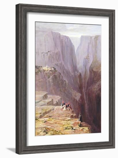 Zagori, Greece, 1860-Edward Lear-Framed Giclee Print