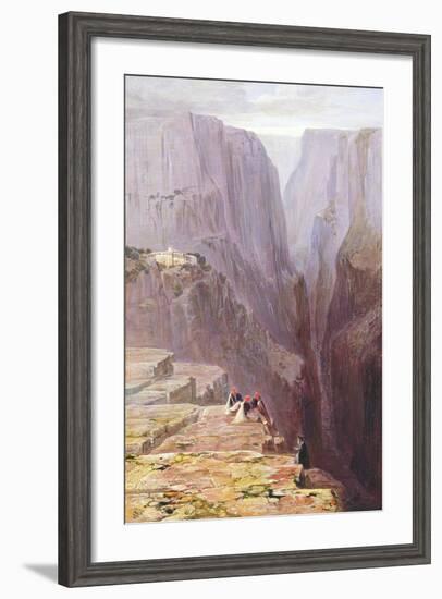 Zagori, Greece, 1860-Edward Lear-Framed Giclee Print