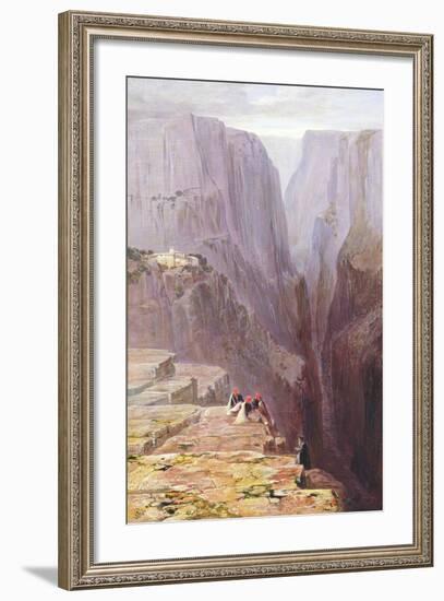 Zagori, Greece, 1860-Edward Lear-Framed Giclee Print