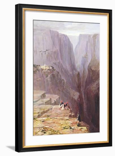 Zagori, Greece, 1860-Edward Lear-Framed Giclee Print