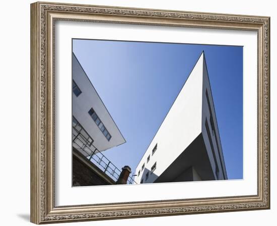 Zaha Hadid Designed Apartments, Spittelau, Vienna, Austria, Europe-Jean Brooks-Framed Photographic Print