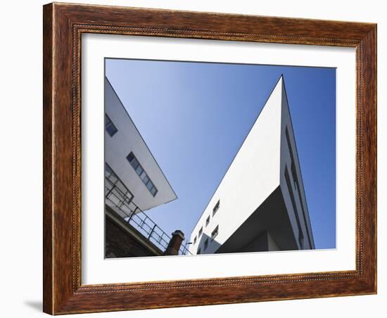 Zaha Hadid Designed Apartments, Spittelau, Vienna, Austria, Europe-Jean Brooks-Framed Photographic Print