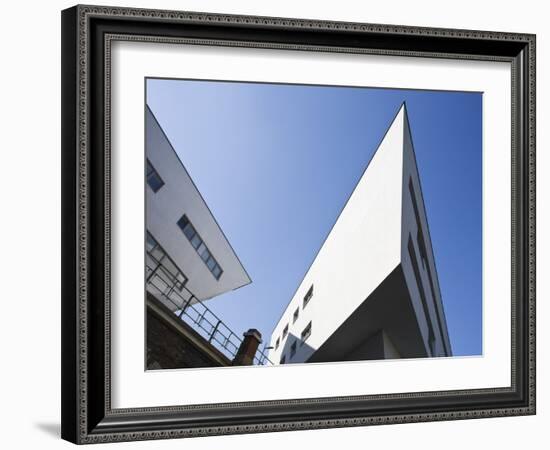 Zaha Hadid Designed Apartments, Spittelau, Vienna, Austria, Europe-Jean Brooks-Framed Photographic Print