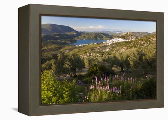 Zahara de La Sierra, Andalusia, Spain-Peter Adams-Framed Premier Image Canvas