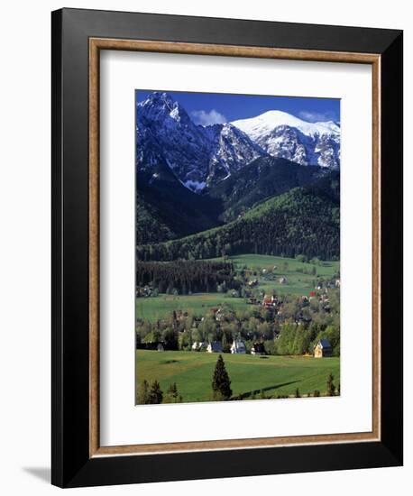 Zakopane, Tatra Mountains, Poland-Walter Bibikow-Framed Photographic Print