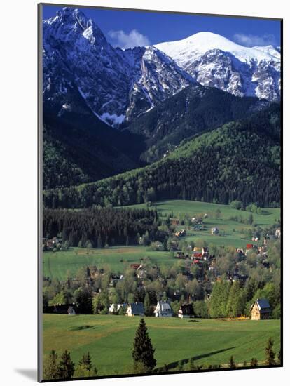 Zakopane, Tatra Mountains, Poland-Walter Bibikow-Mounted Photographic Print