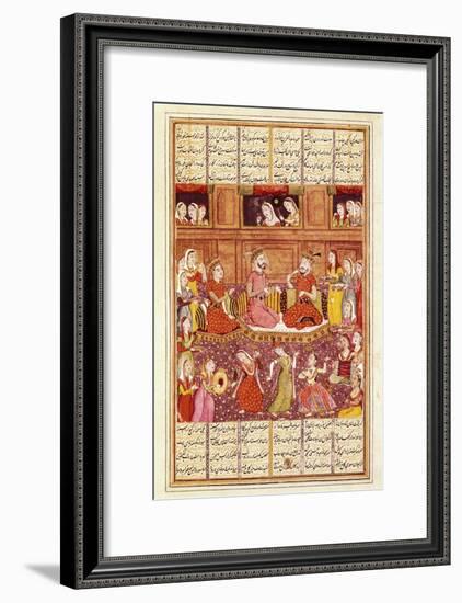 Zal Meets Mihrab of Kabul-null-Framed Art Print