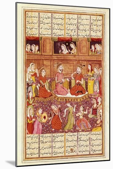 Zal Meets Mihrab of Kabul-null-Mounted Art Print