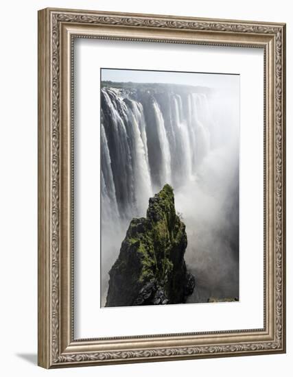 Zambezi River at Victoria Falls, Zimbabwe-Paul Souders-Framed Photographic Print