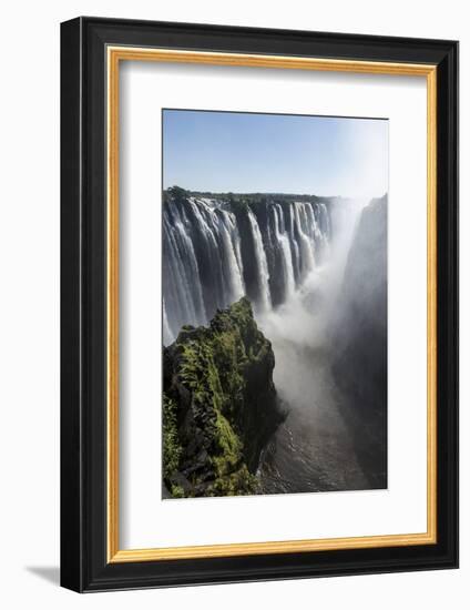 Zambezi River at Victoria Falls, Zimbabwe-Paul Souders-Framed Photographic Print