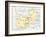 Zambia Political Map-Peter Hermes Furian-Framed Art Print