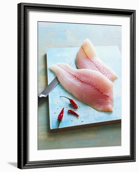 Zander Fillets with Dried Chillies-Matthias Hoffmann-Framed Photographic Print