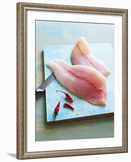 Zander Fillets with Dried Chillies-Matthias Hoffmann-Framed Photographic Print