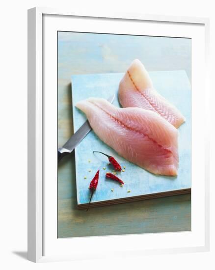 Zander Fillets with Dried Chillies-Matthias Hoffmann-Framed Photographic Print