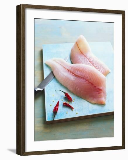 Zander Fillets with Dried Chillies-Matthias Hoffmann-Framed Photographic Print