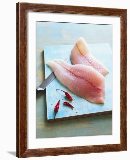 Zander Fillets with Dried Chillies-Matthias Hoffmann-Framed Photographic Print