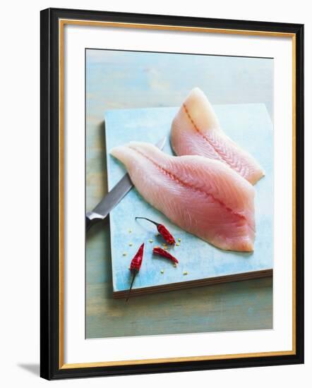 Zander Fillets with Dried Chillies-Matthias Hoffmann-Framed Photographic Print