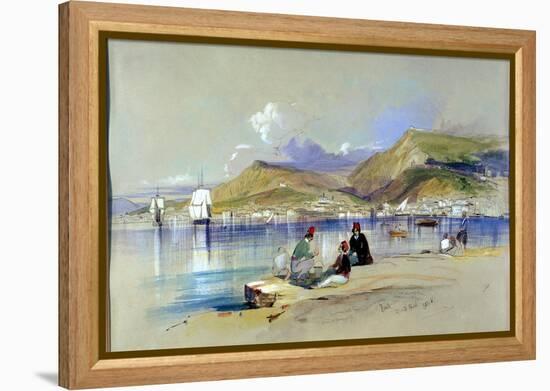 Zante, 1848-Edward Lear-Framed Premier Image Canvas