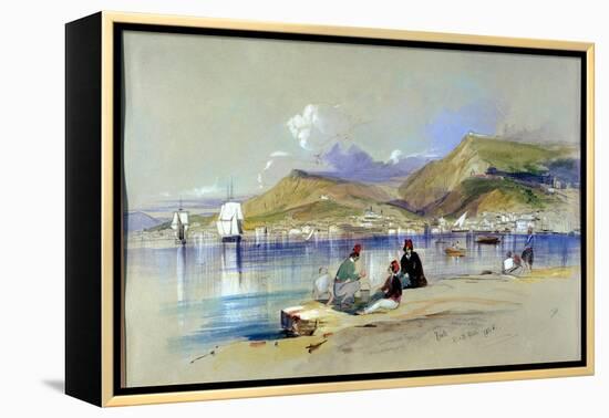 Zante, 1848-Edward Lear-Framed Premier Image Canvas