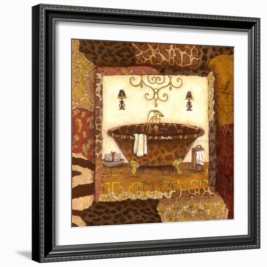 Zanzibar Bath I-Janet Tava-Framed Art Print