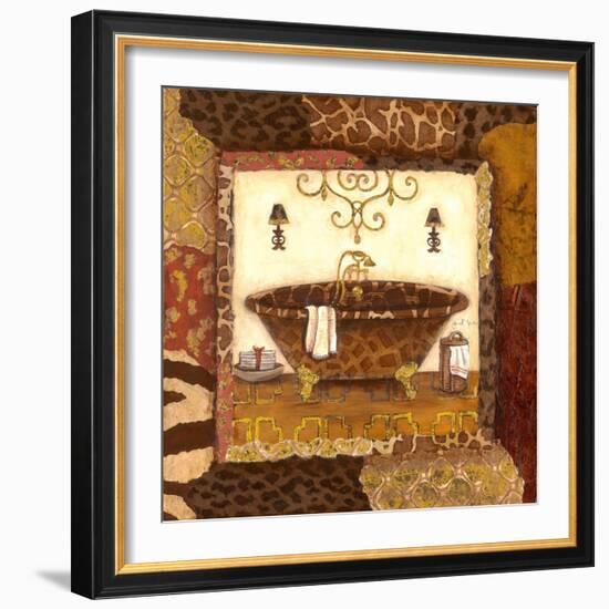 Zanzibar Bath I-Janet Tava-Framed Art Print