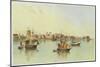 Zanzibar from the Sea-null-Mounted Giclee Print