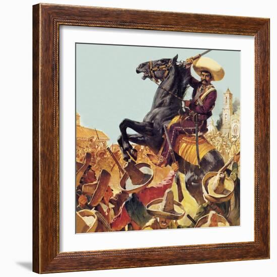 Zapata! the Bandit Who Ruled Mexico-McConnell-Framed Premium Giclee Print