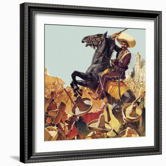 Zapata! the Bandit Who Ruled Mexico-McConnell-Framed Premium Giclee Print