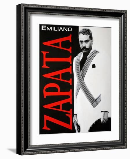 ZAPATA!-Robert Valadez-Framed Art Print